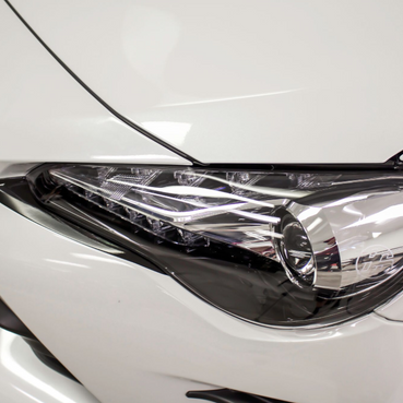 Under Eyelid Front Bumper Vinyl Accent - Gloss Black | 2017-2018 Toyota GT86
