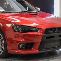 2008 - 2016 Evolution X Smoked Headlight Tint Kit