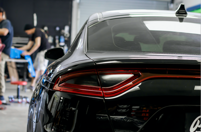 Tail Light Inset Overlays - Smoke Tint | 2018-2021 Stinger