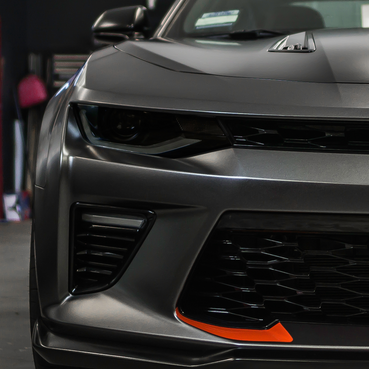 Smoked Head Light Overlays (2016 - 2018 Chevy Camaro)