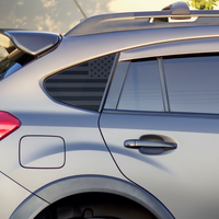 American Flag Quarter Window DECAL (2012-2017 Crosstrek XV)