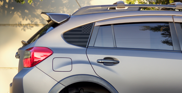 American Flag Quarter Window DECAL (2012-2017 Crosstrek XV)