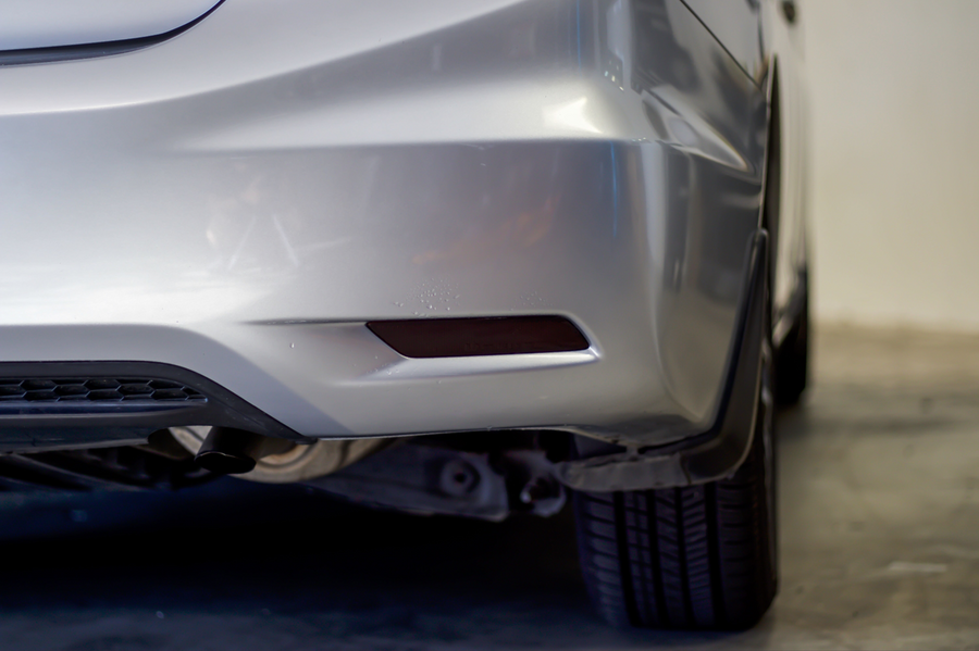 Smoked Tinted Rear Bumper Reflectors | 2013-2015 Honda Civic Sedan