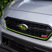 Acid Green Grille Pinstripe Kit | 2018-2021 Subaru WRX / STI