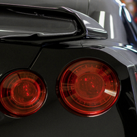 Tail Light Insert Overlays - Red Tint | 2009-2023 Nissan GTR