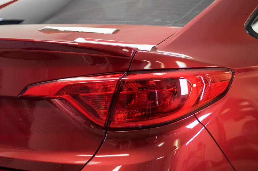 Reverse Light Red Tint Overlay | 2015-2017 Hyundai Sonata