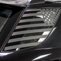 American Flag Quarter Window DECAL Set (2002-2007 Impreza WRX Wagon)
