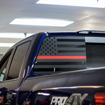 Thin Red Line American Flag (2016-2024 TITAN XD)