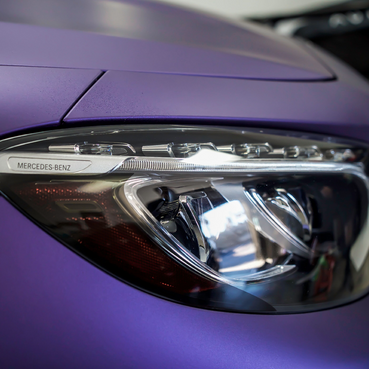 S65 Coupe Headlight Amber Delete