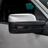 Mirror Reflector Smoke Tint Overlays | 2010-2014 Ford Raptor