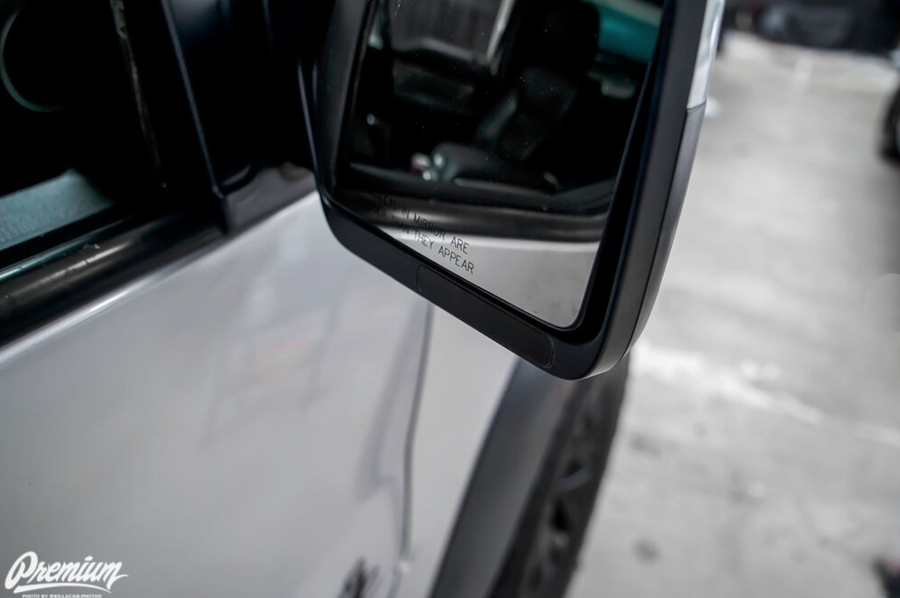 Mirror Indicator Light Smoke Tint Overlay | 2010-2014 Ford Raptor