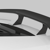 Lamborghini Huracan LP580-V2 Solid Leg Rear Wing