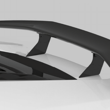 Lamborghini Huracan LP610-V2 Solid Leg Rear Wing