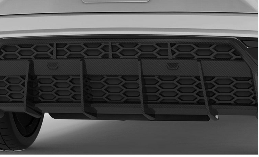 Lamborghini Urus-Diffuser Mesh - Twill Carbon / Urus, Urus S