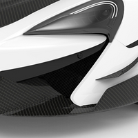 McLaren 570S-Front Aero Blades - Twill Carbon / all 570S components also fit 540C