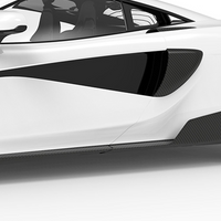 McLaren 570S-Side Skirts (4pc kit) - Twill Carbon / 570S/ GT and 540c