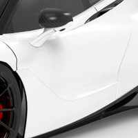 McLaren 720S-Door Entrance Covers - Twill Carbon / 720S, 750s, 765