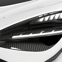 McLaren 720S-Headlight Covers - Twill Carbon / 720S, 750s, 765