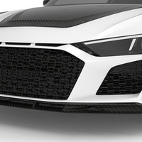 Audi R8 V10 MK2-Front Aero Lip Gen 2 (2020 R8) - Twill Carbon / 2020 R8, Spyder