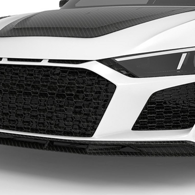 Audi R8 V10 MK2-Front Aero Lip Gen 2 (2020 R8) - Twill Carbon / 2020 R8, Spyder