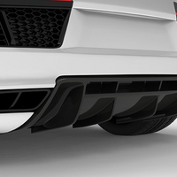 Audi R8 V10 MK2-Rear Diffuser - Twill Carbon / R8 2016-2019 only
