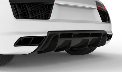 Audi R8 V10 MK2-Rear Diffuser - Twill Carbon / R8 2016-2019 only