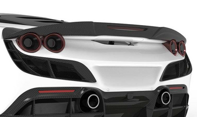 Ferrari F8-Rear Spoiler - 1x1 Carbon Fiber / F8 Coupe Only