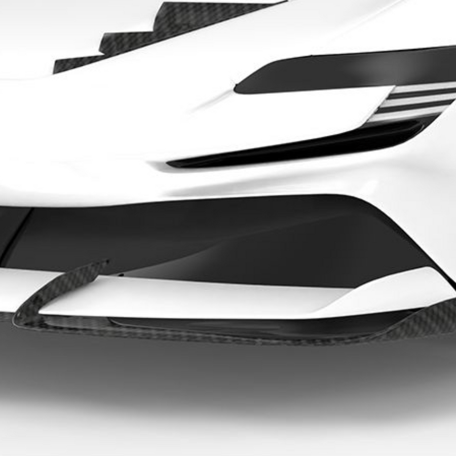 Ferrari SF90-Front Lip - Twill Carbon / Ferrari SF90