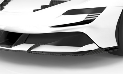 Ferrari SF90-Front Lip - Twill Carbon / Ferrari SF90