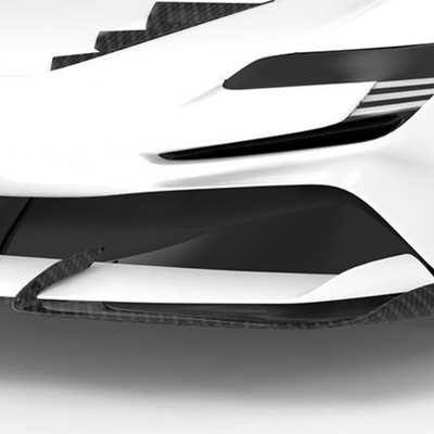 Ferrari SF90-Front Lip - Twill Carbon / Ferrari SF90