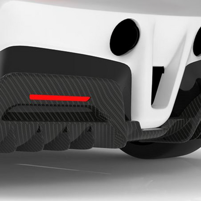 Ferrari SF90-Rear Diffuser - Twill Carbon / Ferrari SF90