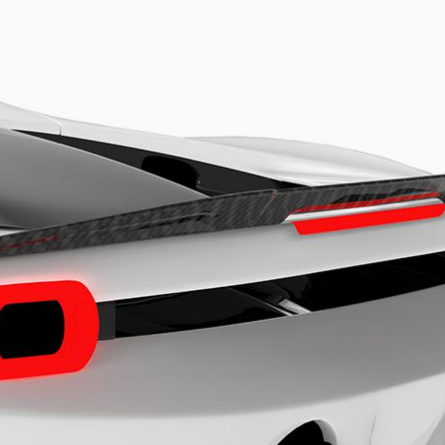 Ferrari SF90-Trunk Spoiler - Twill Carbon / Ferrari SF90