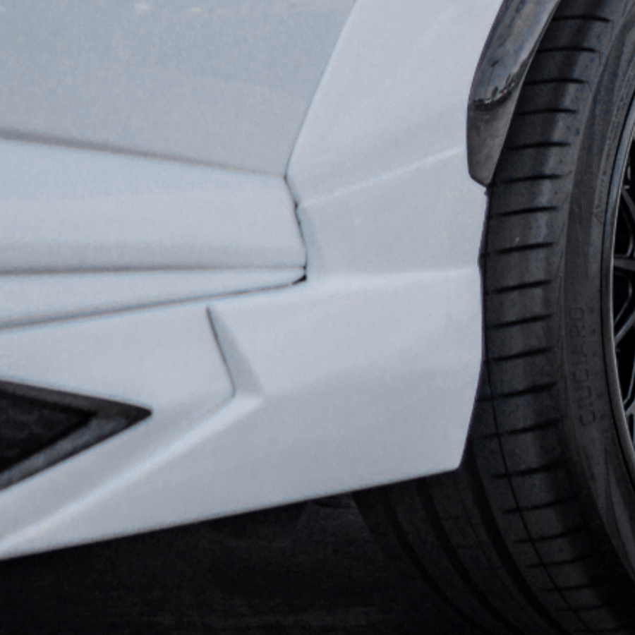 Lamborghini Urus Performante-Side Skirt Extension - 1016 Skirts - Twill Carbon / Urus, Urus S, Performante