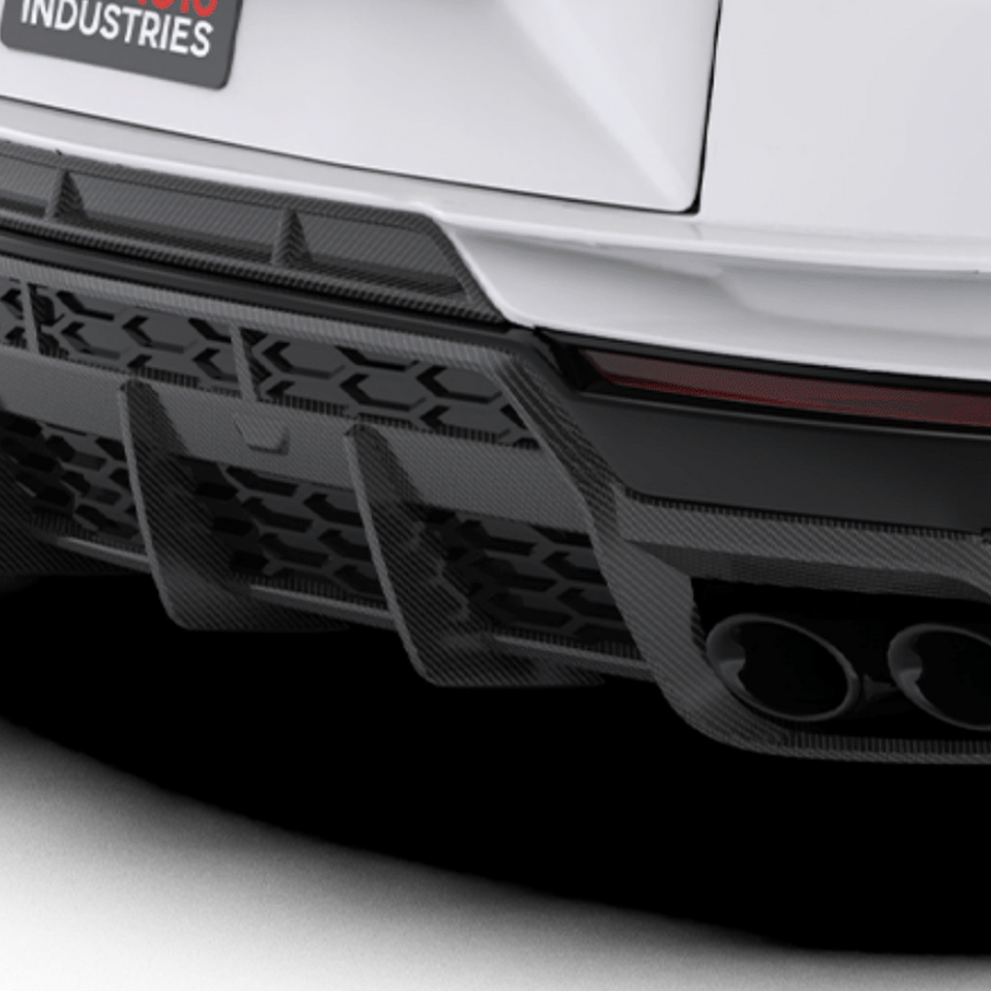 Lamborghini Urus Performante-Vision 2.0 1-Piece Diffuser - Twill Carbon / Urus S, Performante