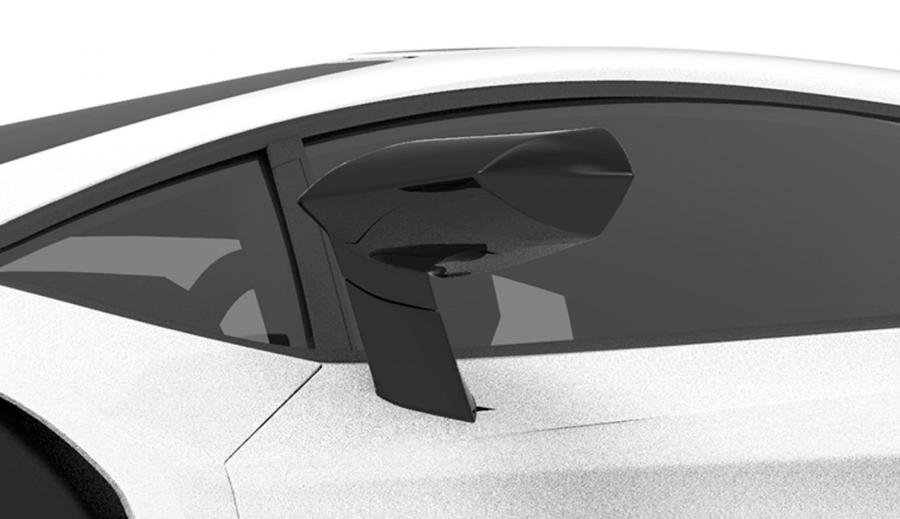 Lamborghini Aventador LP700-Carbon Mirror Caps - Twill Carbon / lp700 only