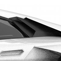 Lamborghini Aventador LP700-Intake Inlet Ducts - Twill Carbon / lp700 only