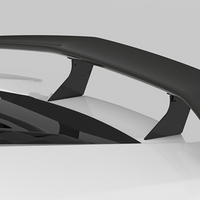 Lamborghini Huracan EVO-V2 Solid Leg Rear Wing