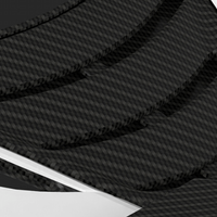 McLaren 720S-Rear Engine Vent - Twill Carbon / Mclaren 720 S Coupe only