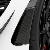 McLaren 720S-Side Bumper Intakes - Twill Carbon / 720S