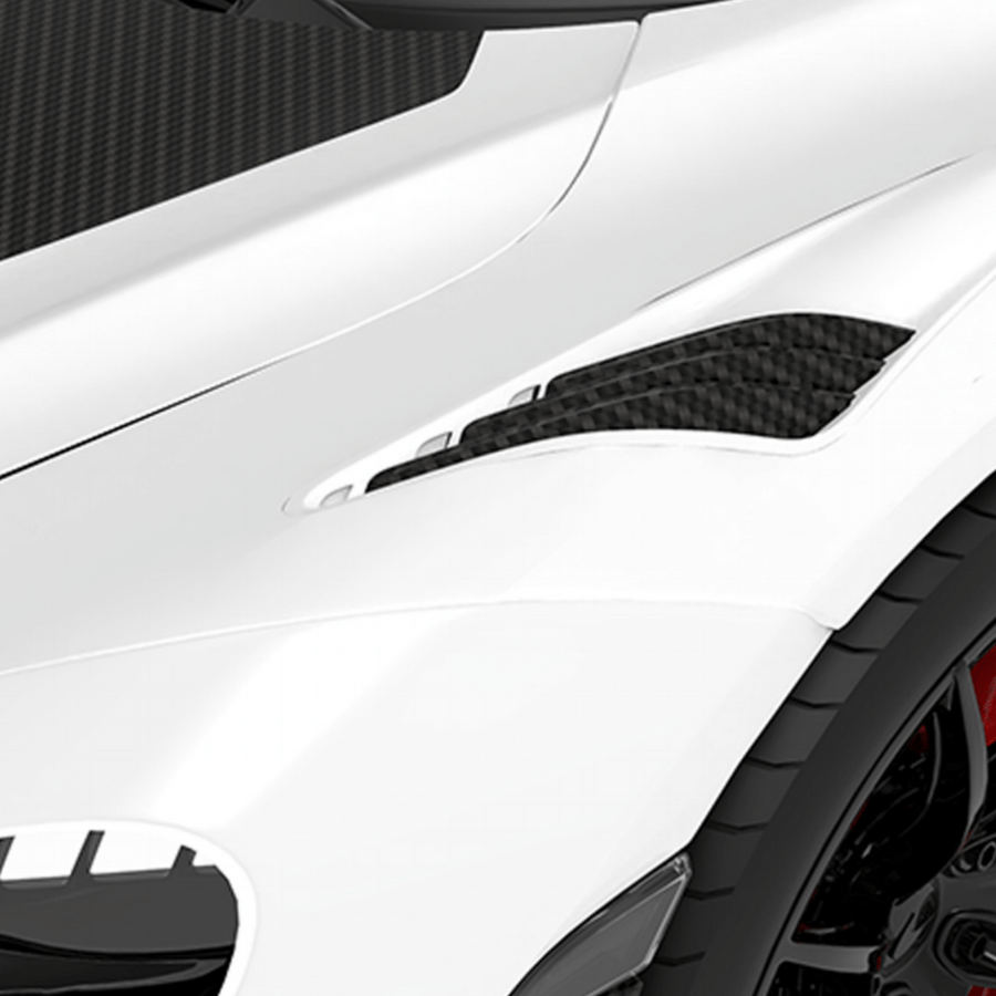 McLaren 765LT-Fender Set - Twill Carbon / 720s, 750s, 765 coupe