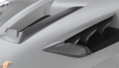 Porsche 992 GT3 RS-Hood Louvers - Twill Carbon / 992 GT3RS
