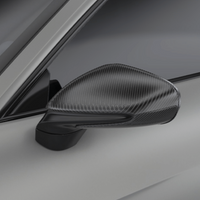 Porsche 992 GT3 RS-Mirror Caps - Twill Carbon / 992 GT3 RS, 992 Turbo S