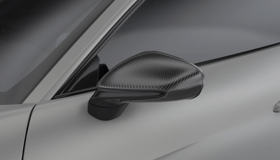 Porsche 992 GT3 RS-Mirror Caps - Twill Carbon / 992 GT3 RS, 992 Turbo S