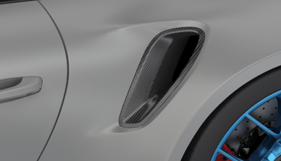 Porsche 992 GT3 RS-Side Intakes - Twill Carbon / 992 GT3 RS, 992 Turbo S