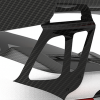 Porsche 991.2 GT2 RS-Wing Legs - Twill Carbon / GT2RS