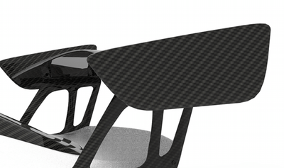 Porsche 991.2 GT2 RS-Wing Tips - Twill Carbon / GT2RS