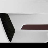 Porsche 991.2 GT3 RS-Rear bumper vent surround - Twill Carbon / GT3RS only