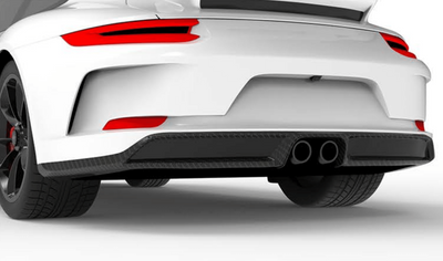 Porsche 991.2 GT3-Rear Diffuser - Twill Carbon / 991.2 fitment only