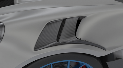 Porsche 992 GT3 RS-Fender Vents - Twill Carbon / 992 GT3RS