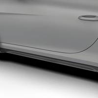 Porsche 992 GT3 RS-Side Skirts with Uprights - Twill Carbon / 992 GT3RS